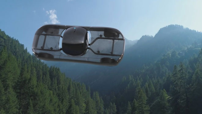 Hình ảnh mô phỏng khả năng bay của Alef Model S.