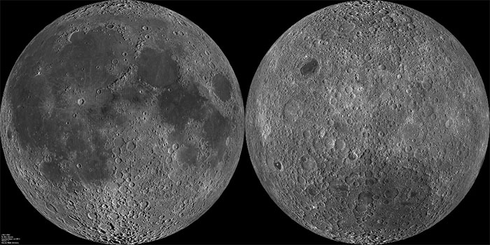 Ảnh chụp một phần bãi đáp của trạm đổ bộ Vikram trên Mặt trăng.