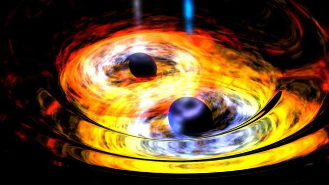 “tốc độ giật lùi tối đa có thể có” khi các hố đen va chạm nhau là 102 triệu km/giờ