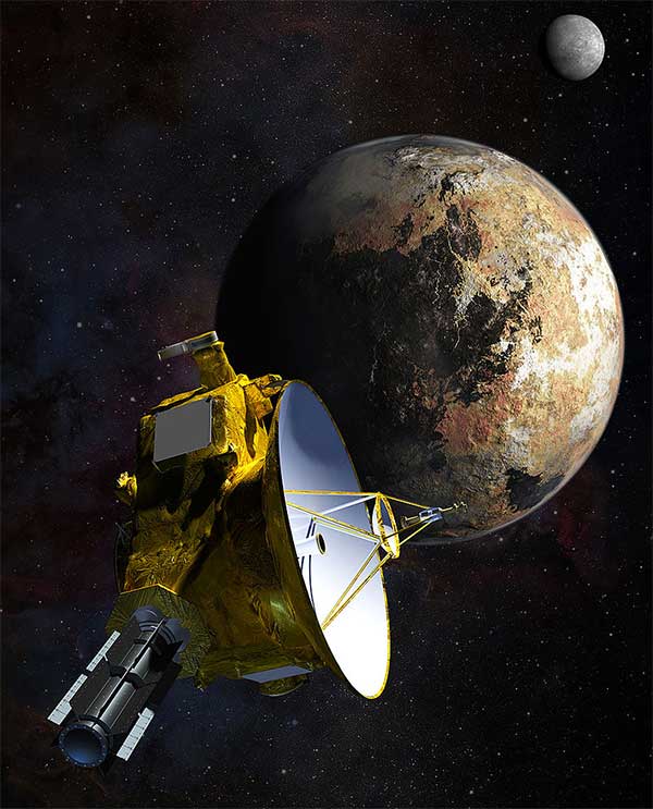 Tàu New Horizons và sao Diêm Vương
