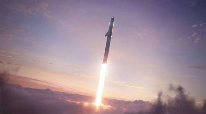   Elon Musk xác nhận tên lửa Starship đã sẵn sàng, chuẩn bị phóng.