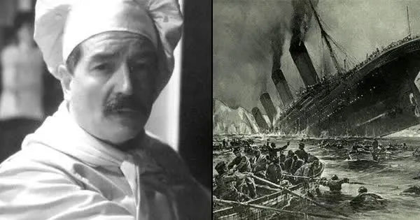 Charles Joughin xuất hiện trong phim Titanic.