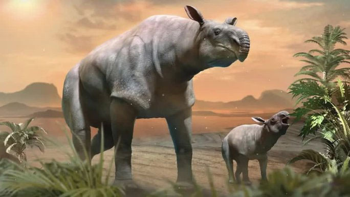  Paraceratherium nặng khoảng 30 tấn (gấp 4 lần voi ngày nay). 