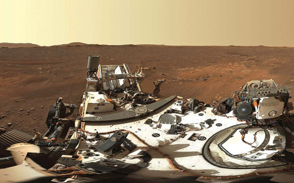 Bức ảnh toàn cảnh (panorama) bề mặt sao Hỏa