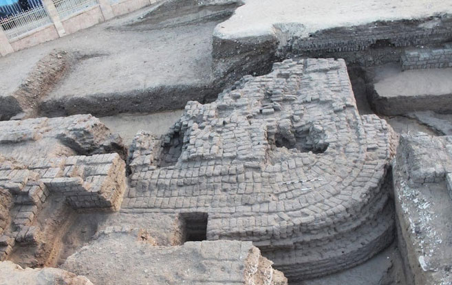 Cụm cấu trúc vừa được khai quật ở Ai Cập