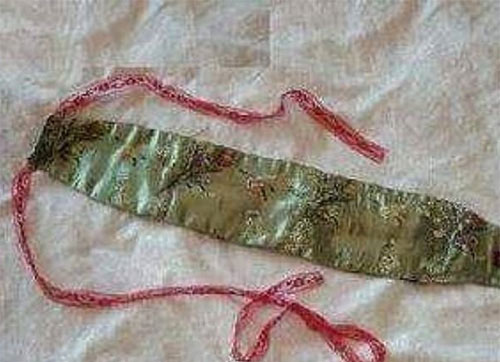 Hình ảnh chiếc đai lót rơm của cung nữ thời xưa. 