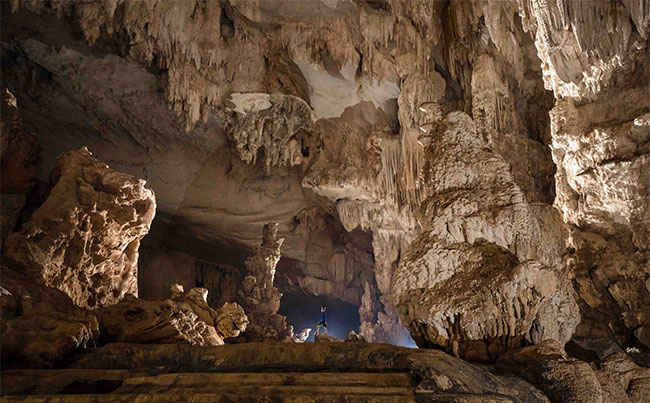 Hệ thống thạch nhũ trong hang Thiên Đường được công nhận đạt kỷ lục châu Á.