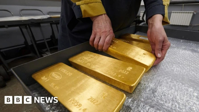Thụy Sĩ đã nhập khẩu số lượng lớn vàng có nguồn gốc từ Nga.