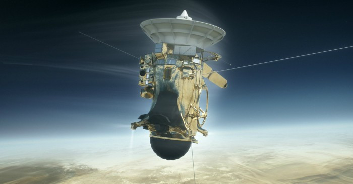 Tàu Cassini đâm xuống sao Thổ