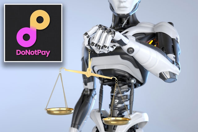 DoNotPay là phần mềm dịch vụ pháp lý được ra mắt vào năm 2015.