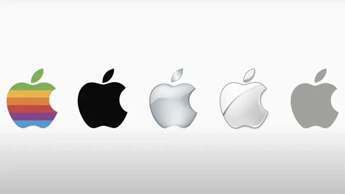  Các phiên bản của logo "quả táo cắn dở". 