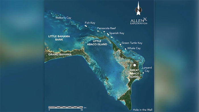 Dự án Tàu mất tích ở Bahamas đã xác định được địa điểm của 14 con tàu nô lệ