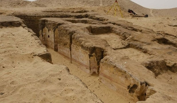 Lăng mộ cổ mới được phát hiện ở Ai Cập.