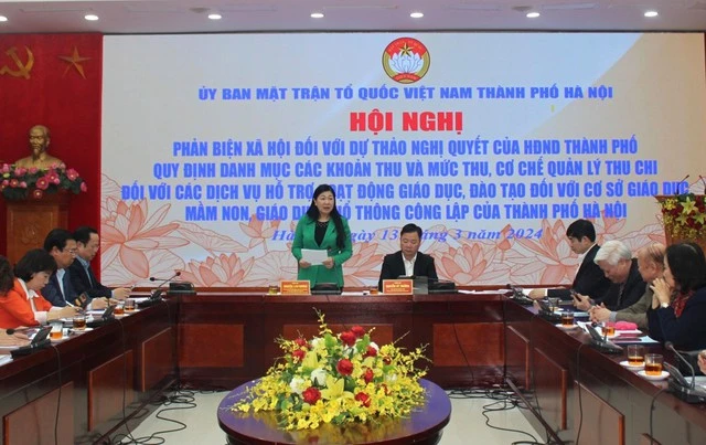 Hà Nội dự kiến thu mỗi học sinh 235.000 đồng tiền dịch vụ bán trú 1 tháng- Ảnh 1.