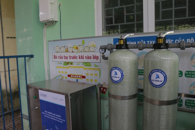 3 trường mầm non vùng cao Quảng Ngãi được tài trợ hệ thống máy lọc nước- Ảnh 3.