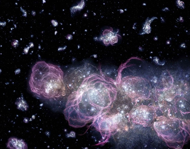 Vật chất tối ảnh hưởng đến tốc độ quay của các thiên hà