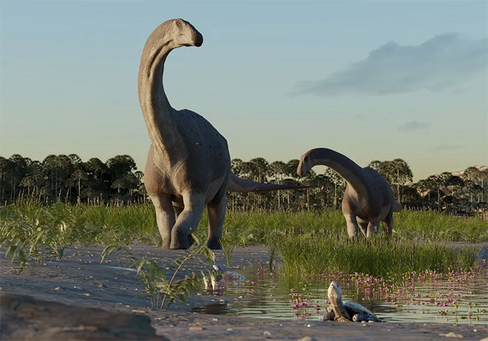Loài khủng long mới có tên gọi Titanomachya gimenezi.
