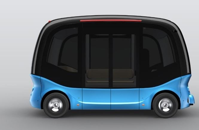 Mẫu xe buýt tự động do Baidu hợp tác sản xuất với tập đoàn King Long