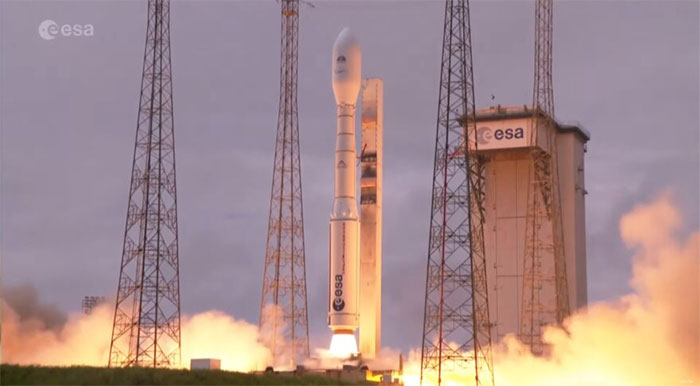  Cơ quan Vũ trụ châu Âu (ESA) phóng tên lửa Vega-C. 