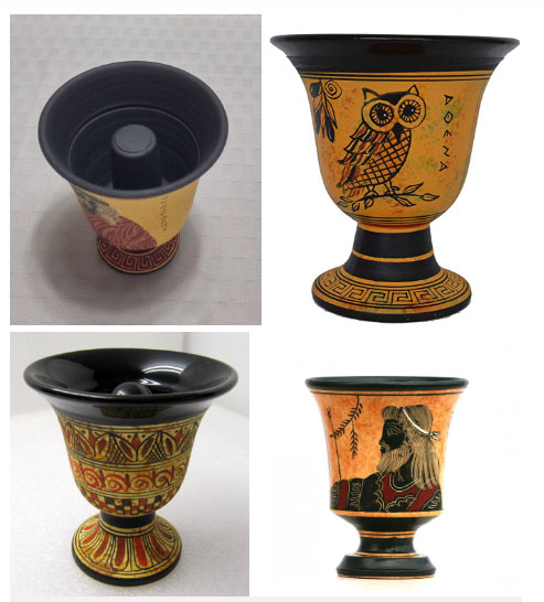 Một số hình ảnh về chiếc cốc Pytago