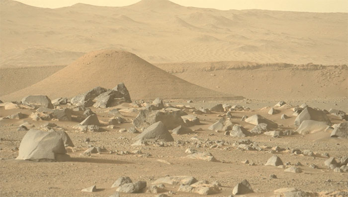 Quang cảnh sao Hỏa được chụp vào năm 2022.