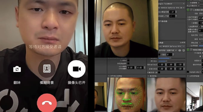 Zhang Zewei trình diễn cách tái tạo khuôn mặt