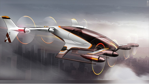 Airbus phát triển Vahana với công dụng là một taxi bay trong tương lai.